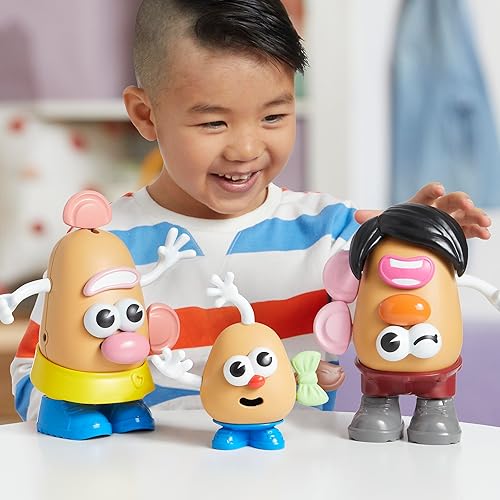 HASBRO POTATO HEAD FAMILY SET 44-PIECE CREATIVE TODDLER PRESCHOOL TOY FOR AGES 2 AMAZON EXCLUSIVE