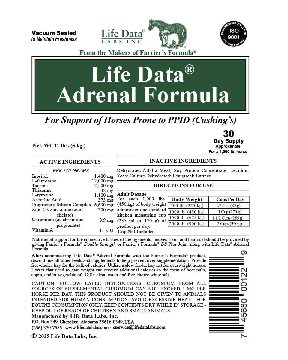 LIFE DATA ADRENAL FORMULA