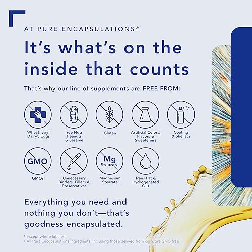 PURE ENCAPSULATIONS RENUAL UROLITHIN A SUPPLEMENT FOR MUSCLE, ENERGY HEALTHY AGING 60 CAPS