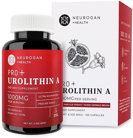 NEUROGAN UROLITHIN A PRO 1000MG - 120 CAPSULES, CELLULAR HEALTH, POMEGRANATE EXTRACT