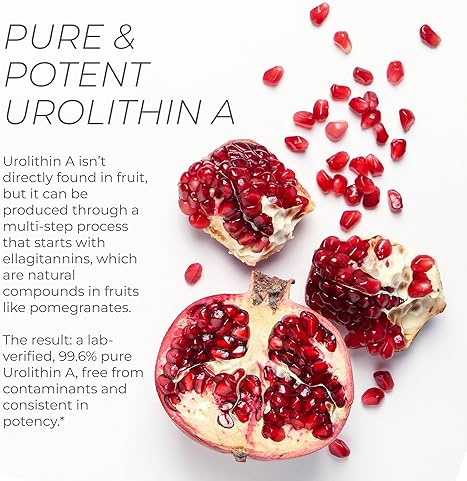 NEUROGAN UROLITHIN A PRO 1000MG - 120 CAPSULES, CELLULAR HEALTH, POMEGRANATE EXTRACT