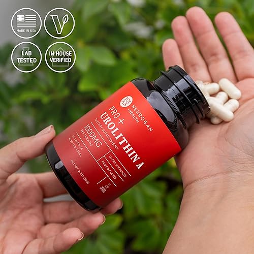 NEUROGAN UROLITHIN A PRO 1000MG - 120 CAPSULES, CELLULAR HEALTH, POMEGRANATE EXTRACT