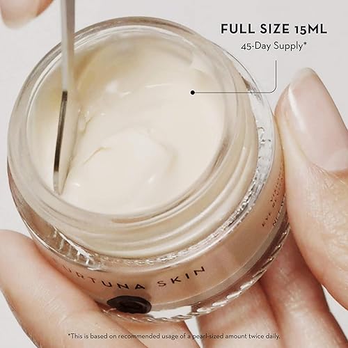 FURTUNA SKIN EYE REVITALIZING CREAM REDUCES DARK CIRCLES PUFFINESS, VEGAN, OPHTHALMOLOGIST