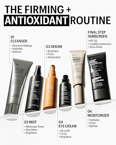 ALLIES OF SKIN PEPTIDES FIRMING EYE CREAM 0.5 OZ MOISTURIZER FOR DARK CIRCLES PUFFINESS