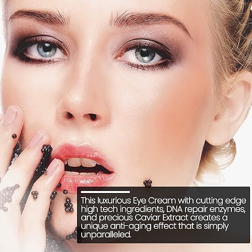 CAVIAR UNDER EYE CREAM ANTI-AGING MOISTURIZER FOR WRINKLES, PUFFINESS DARK CIRCLES