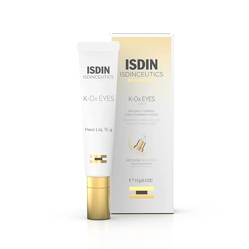 ISDIN ISDINCEUTICS K-OX EYES VITAMIN K OXIDE EYE CREAM FOR DARK CIRCLES UNDER-EYE CARE, 0.5 OZ