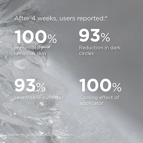 ISDIN ISDINCEUTICS K-OX EYES VITAMIN K OXIDE EYE CREAM FOR DARK CIRCLES UNDER-EYE CARE, 0.5 OZ