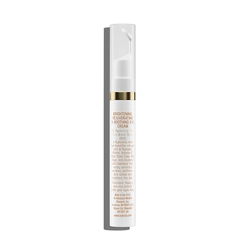 HYLUNIA INTENSIVE REPAIR EYE CREAM HYDRATING, FIRMING WITH PEPTIDES, VITAMIN C HYALURONIC ACID