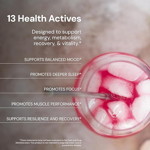 BLUEPRINT BRYAN JOHNSON LONGEVITY MIX MUSCLE BUILDER RECOVERY WITH MAGNESIUM, CREATINE 30 SERVINGS,