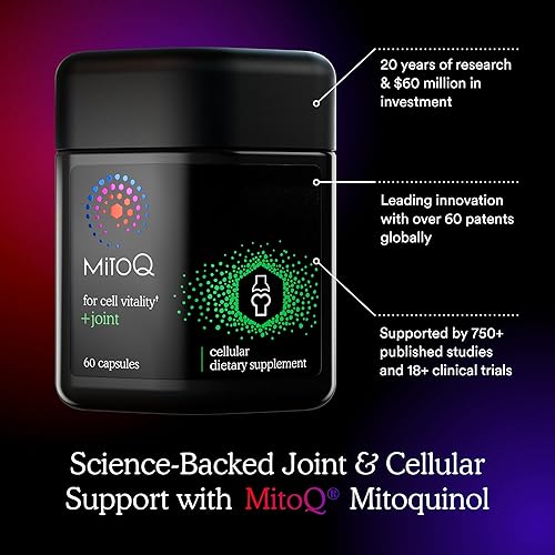 MITOQ JOINT ADVANCED COQ10 SUPPLEMENT WITH MITOQUINOL GREEN LIPPED MUSSEL - 60 SOFTGELS