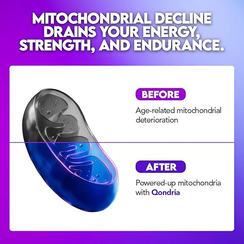 QONDRIA UROLITHIN A 500MG WITH SPERMIDINE, SHILAJIT CORDYCEPS CELLULAR ENERGY HEALTHY AGING