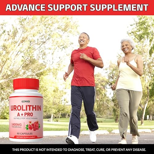 PHILLAURI UROLITHIN A CAPSULES FOR MEN WOMEN 300 COUNT 5 PACK POWERFUL ANTIOXIDANT SUPPLEMENT