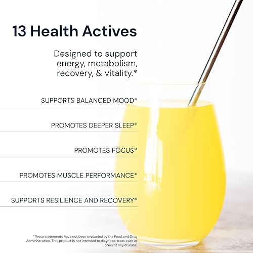 BLUEPRINT BRYAN JOHNSON LONGEVITY MIX - MUSCLE BUILDER RECOVERY SUPPLEMENT, 30 SERVINGS, PINEAPPLE Y