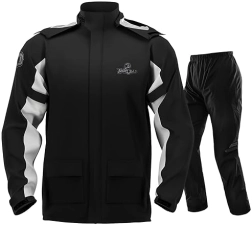 IRON JIAS WATERPROOF MOTORCYCLE RAIN SUIT FOR MEN WOMEN BREATHABLE REFLECTIVE JACKET PANTS
