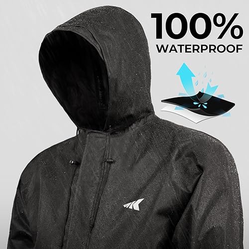 KASTKING AQUALITE WATERPROOF RAIN SUIT FOR MEN WOMEN LIGHTWEIGHT, DURABLE OUTDOOR GEAR