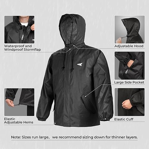 KASTKING AQUALITE WATERPROOF RAIN SUIT FOR MEN WOMEN LIGHTWEIGHT, DURABLE OUTDOOR GEAR