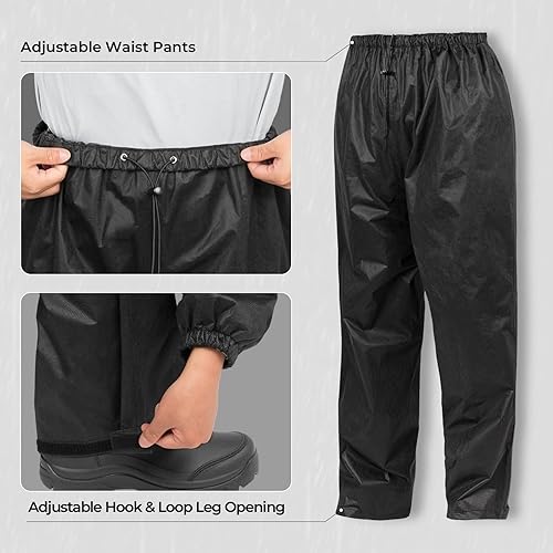 KASTKING AQUALITE WATERPROOF RAIN SUIT FOR MEN WOMEN LIGHTWEIGHT, DURABLE OUTDOOR GEAR