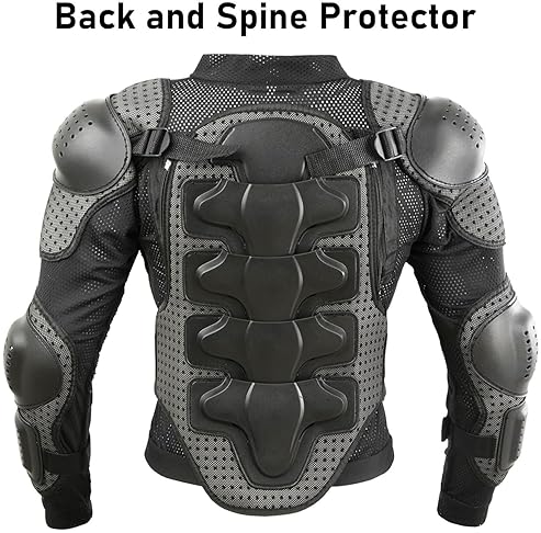 REOMOTO KIDS MOTORCYCLE JACKET FULL BODY ARMOR FOR DIRT BIKE MTB ATV CYCLING SKI SKATE