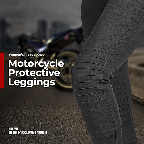 GREAT BIKERS GEAR WOMEN S MOTORCYCLE RIDING LEGGINGS WITH PROTECTIVE CE ARMOR CARGO MOTORBIKE PANTS