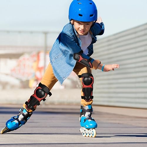 SPORTOKY KIDS 5-PIECE DIRT BIKE ARMOR SET YOUTH MOTOCROSS PROTECTIVE GEAR WITH PADS FOR ATV, SKATEBO