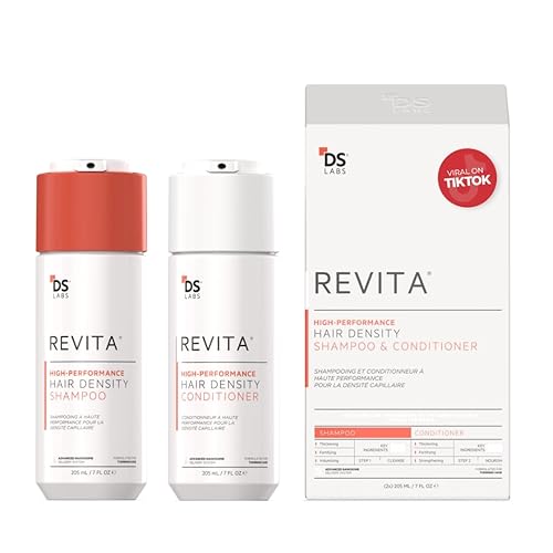 REVITA SHAMPOO CONDITIONER 205ML VOLUMIZING, THICKENING, SULFATE SILICONE FREE