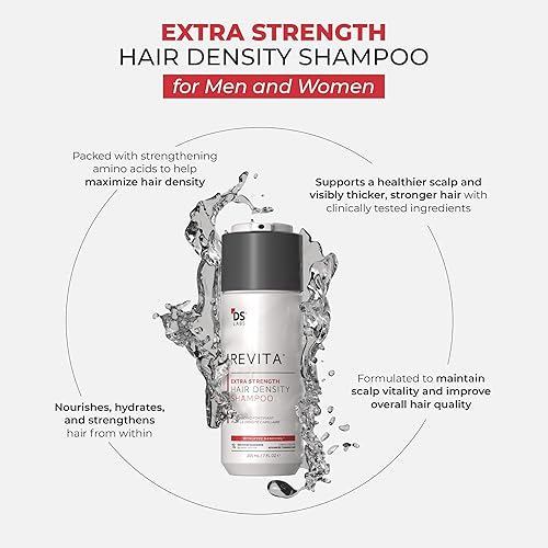 REVITA EXTRA STRENGTH SHAMPOO 205ML VOLUMIZING, THICKENING, SULFATE SILICONE FREE
