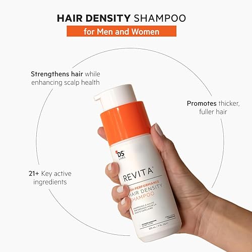 REVITA SHAMPOO 205ML VOLUMIZING, THICKENING HAIR DENSITY, SULFATE SILICONE FREE