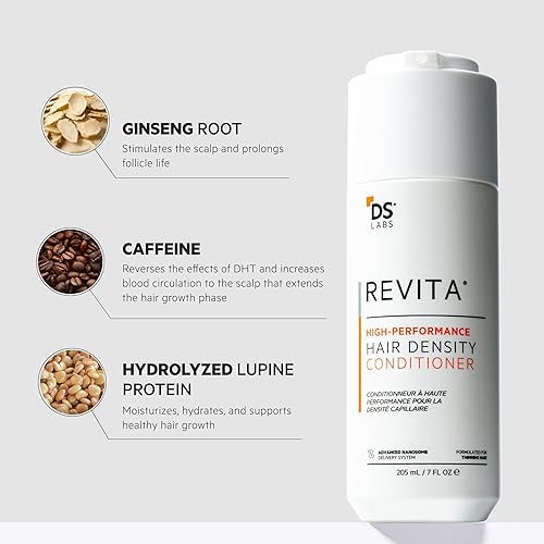 REVITA CONDITIONER 205ML THICKENING, STRENGTHENING, VOLUMIZING, SULFATE SILICONE FREE