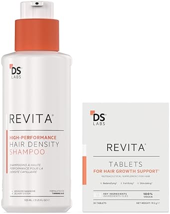 REVITA SHAMPOO VITAMIN TABLETS FOR THICKER HAIR GROWTH, DHT BLOCKER BIOTIN