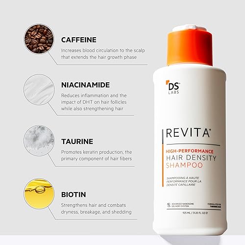 REVITA SHAMPOO VITAMIN TABLETS FOR THICKER HAIR GROWTH, DHT BLOCKER BIOTIN
