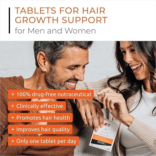 REVITA SHAMPOO 205ML HAIR VITAMINS TABLETS KIT VOLUMIZING, THICKENING HAIR CARE