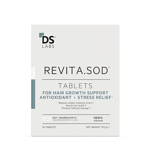 REVITA.SOD HAIR SUPPORT TABLETS ZINC, ASHWAGANDHA SOD FOR HAIR STRENGTH GROWTH