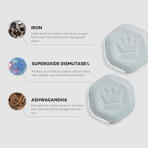 REVITA.SOD HAIR SUPPORT TABLETS ZINC, ASHWAGANDHA SOD FOR HAIR STRENGTH GROWTH