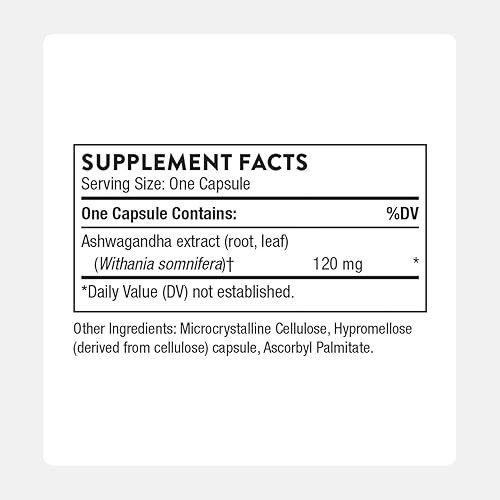 THORNE ASHWAGANDHA SHODEN STRESS RELIEF, ENERGY IMMUNE SUPPORT 30 CAPSULES