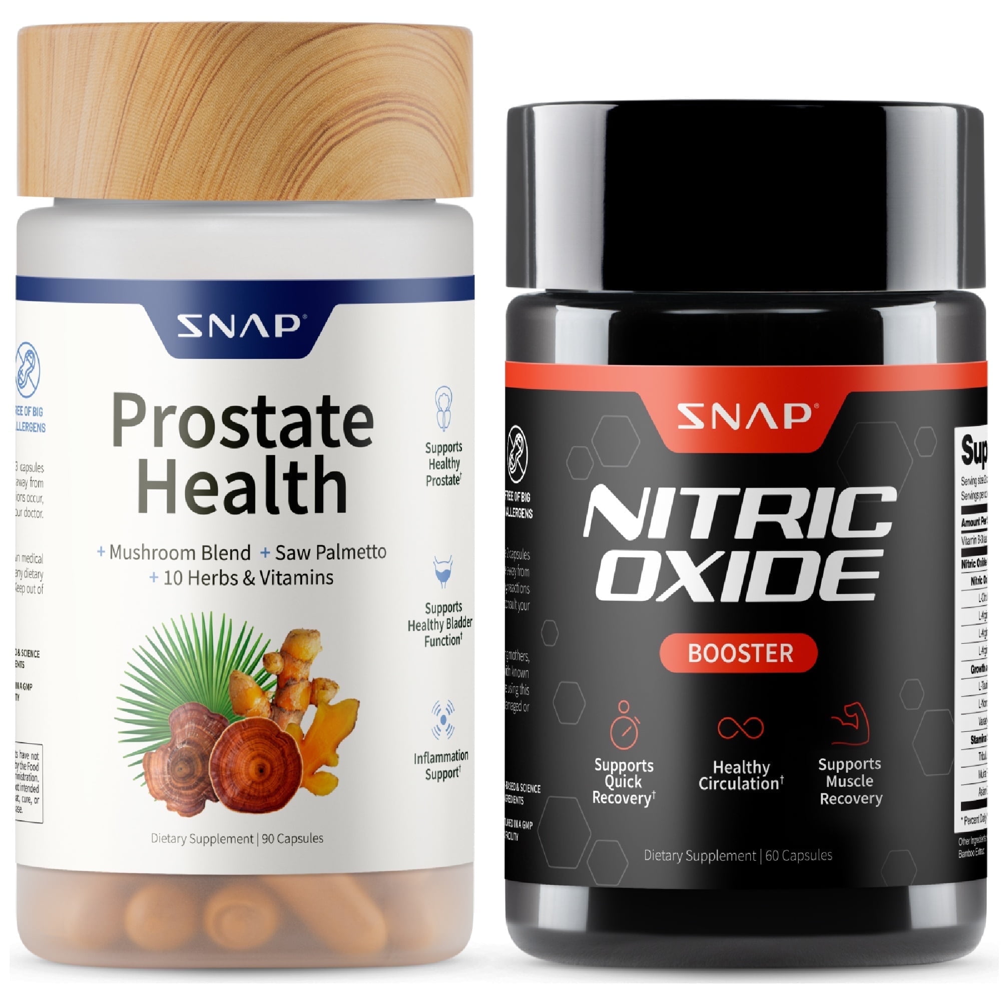 SNAP SUPPLEMENTS EXTRA STRENGTH PROSTATE BLADDER SUPPORT DIETARY SUPPLEMENT FOR MEN