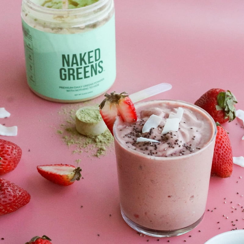 NAKED NUTRITION ORGANIC SUPER GREENS POWDER VEGAN, NON-GMO, PREBIOTIC PROBIOTIC, 35 SERVINGS