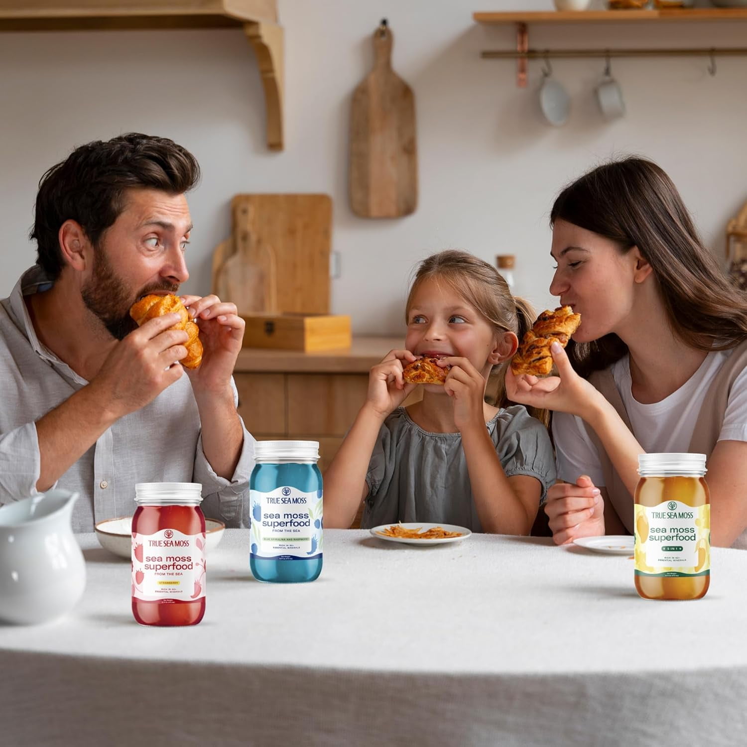 TRUESEAMOSS WILDCRAFTED IRISH SEA MOSS GEL CHERRY - ORGANIC SUPERFOOD, MADE IN USA, PACK OF 1