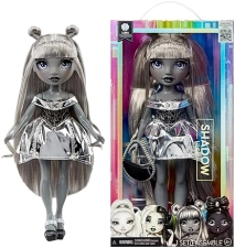 MGA ENTERTAINMENT RAINBOW HIGH LUNA MADISON GRAYSCALE 11 FASHION DOLL WITH GREY HAIR METALLIC OUTFIT, GIFT 4-10