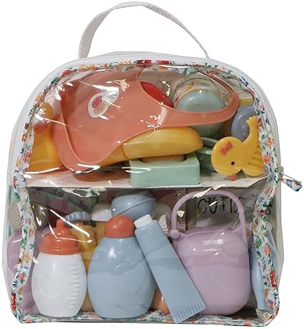 JC TOYS BABY DOLL NURSERY 20-PIECE ACCESSORY SET BY BERENGUER BOUTIQUE FITS MOST DOLLS, AGES 2