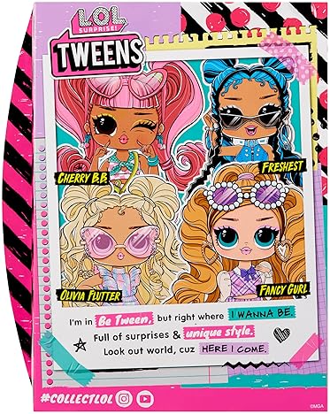MGA ENTERTAINMENT LOL SURPRISE TWEENS CORE DOLL FANCY GURL COLLECTIBLE TOY FOR KIDS FANS