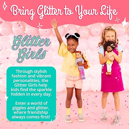 BRANFORD GLITTER GIRLS 14-INCH DELUXE BIRTHDAY PARTY DOLL OUTFIT TOYS CLOTHES FOR GIRLS 3 YEARS
