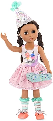 BRANFORD GLITTER GIRLS 14-INCH DELUXE BIRTHDAY PARTY DOLL OUTFIT TOYS CLOTHES FOR GIRLS 3 YEARS