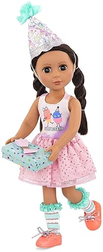 BRANFORD GLITTER GIRLS 14-INCH DELUXE BIRTHDAY PARTY DOLL OUTFIT TOYS CLOTHES FOR GIRLS 3 YEARS