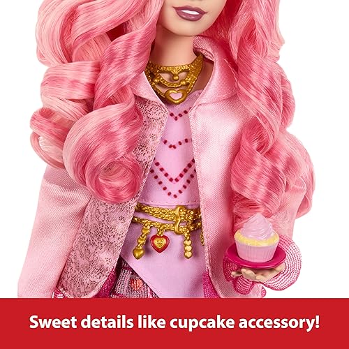 MATTEL DISNEY DESCENDANTS BRIDGET FASHION DOLL ACCESSORIES YOUNG QUEEN OF HEARTS TOY