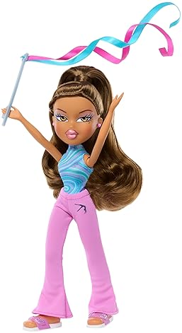 MGA ENTERTAINMENT BRATZ PLAY SPORTZ YASMIN GYMNASTICS FASHION DOLL WITH ACCESSORIES KIDS TOY GIFT SET