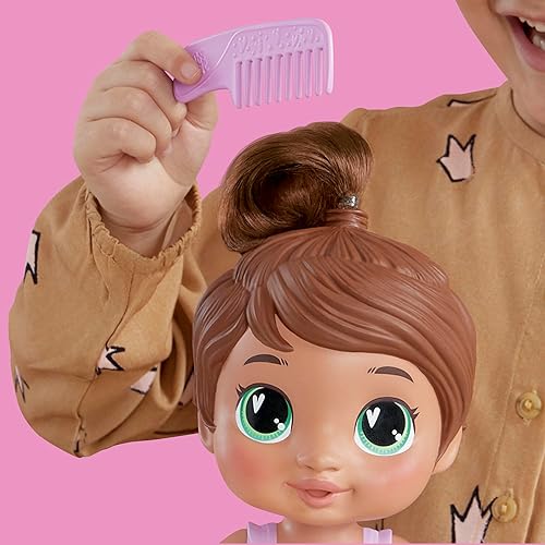 HASBRO BABY ALIVE SHAMPOO SNUGGLE SOPHIA DOLL 11 BROWN HAIR WATER PLAYSET TOYS FOR KIDS 3