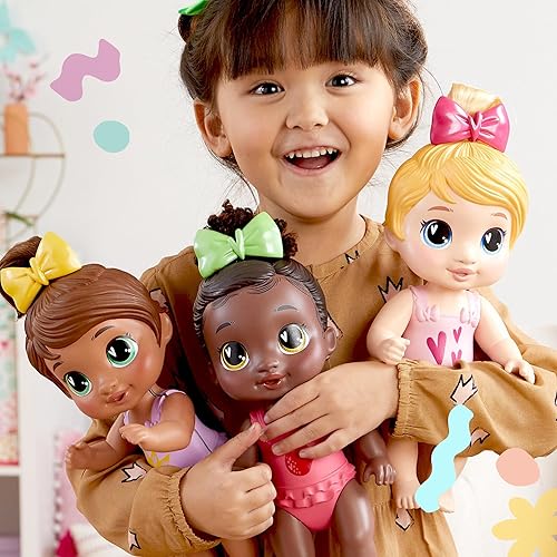 HASBRO BABY ALIVE SHAMPOO SNUGGLE SOPHIA DOLL 11 BROWN HAIR WATER PLAYSET TOYS FOR KIDS 3