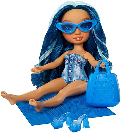 MGA ENTERTAINMENT RAINBOW HIGH SKYLER 11 FASHION DOLL WITH SWIMSUIT, SANDALS ACCESSORIES FOR KIDS 4-12