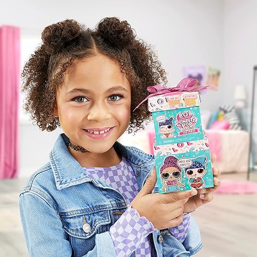 MGA ENTERTAINMENT L.O.L. SURPRISE! CONFETTI POP BIRTHDAY SISTERS DOLL WITH 10 SURPRISES LIMITED EDITION BOX