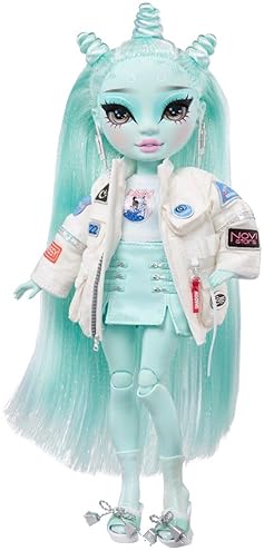 MGA ENTERTAINMENT RAINBOW HIGH SHADOW HIGH ZOOEY ELECTRA LIGHT GREEN DOLL WITH 10 ACCESSORIES GIFT FOR KIDS 4-12